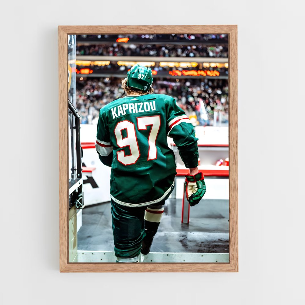 Poster Kirill kaprizov – affiche Hockey sur glace (vue 4)